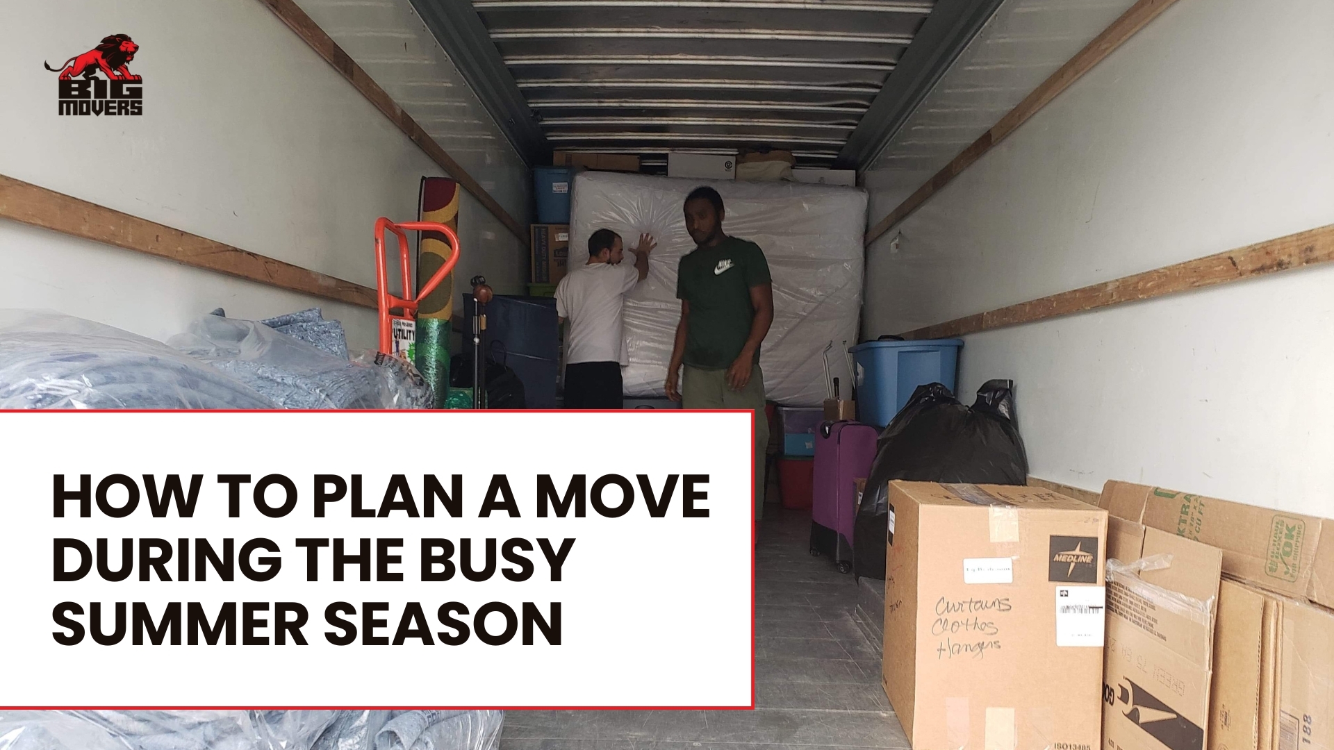 Summer Moving Tips with Residential Moving Company