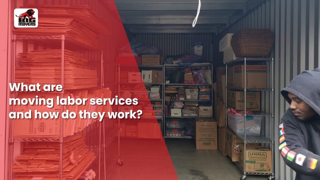 What are moving labor services and how do they work?